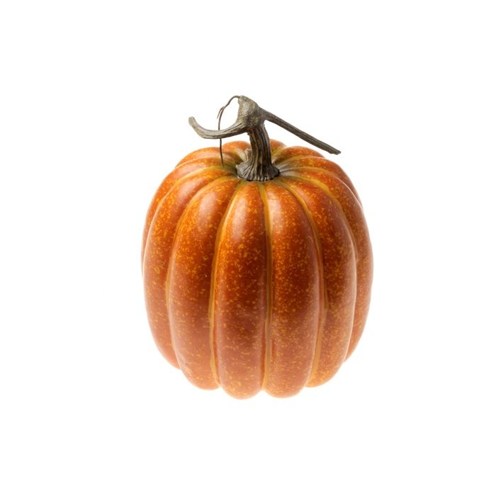 Large Artificial Pumpkin Orange 20cm